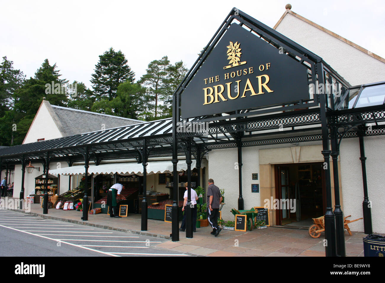 The House of Bruar outlet centre near Blair Atholl, in Perth and Kinross, Scotland Stock Photo