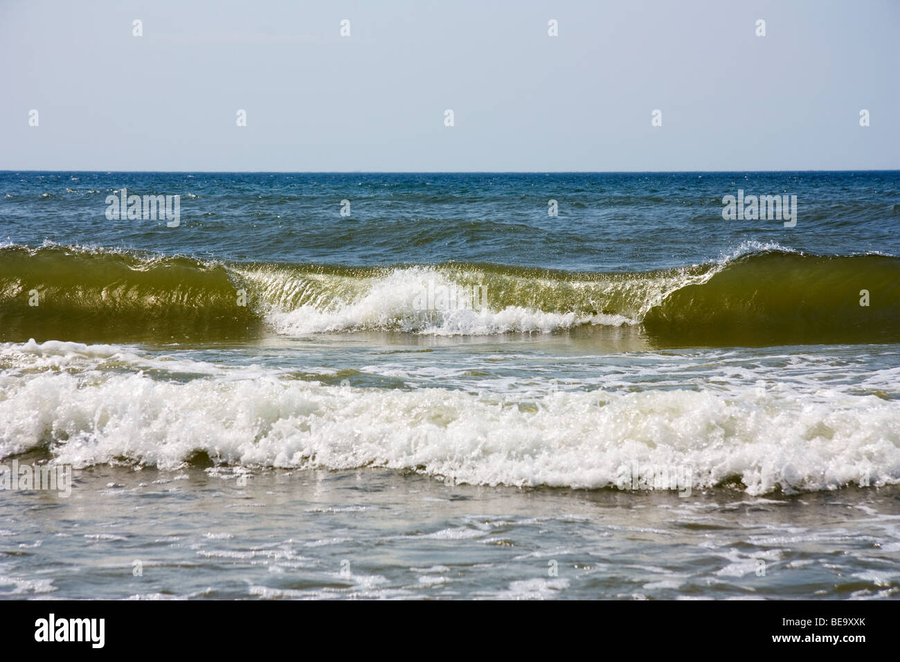 wave surf Stock Photo