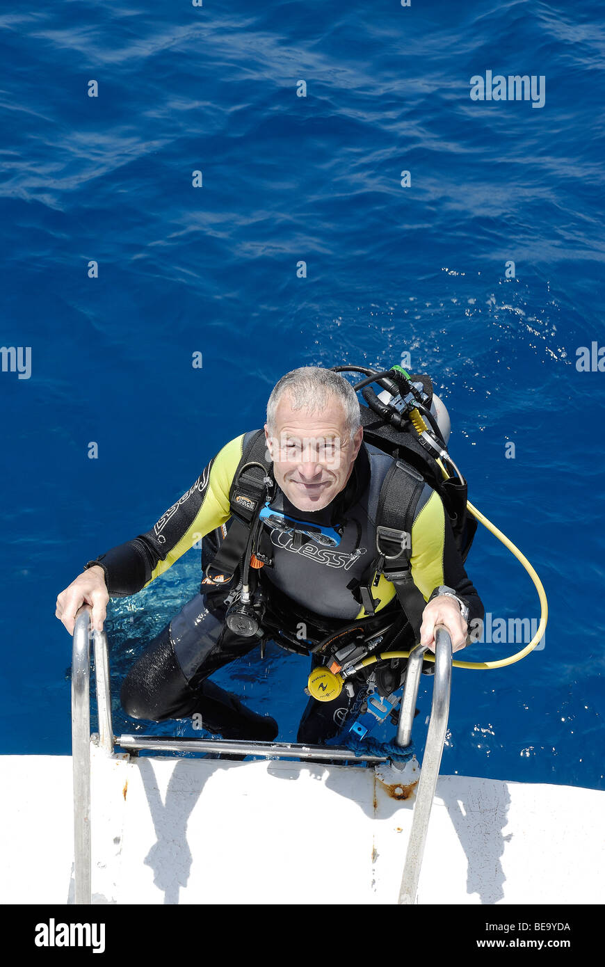 Equipped with a scuba diving gear hi-res stock photography and images -  Alamy