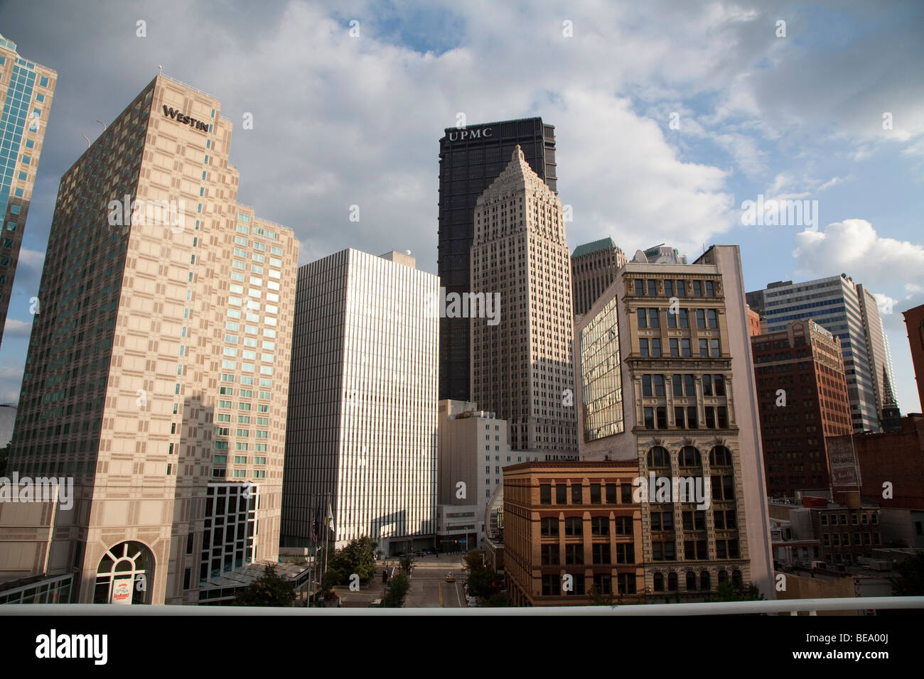 Pittsburgh, Pennsylvania - Downtown Pittsburgh. Stock Photo