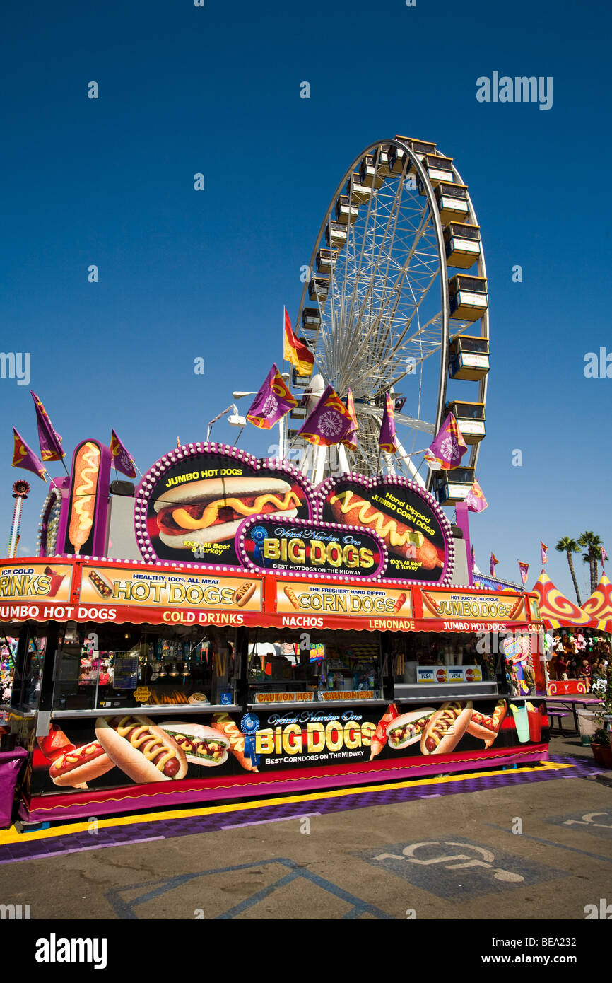 Ferris Wheel, Los Angeles County Fair (2009) Pomona Fairplex Pomona, California, United States of America Stock Photo