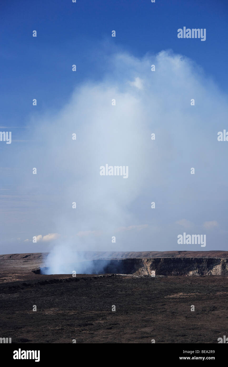 Halemaumau Crater Stock Photo