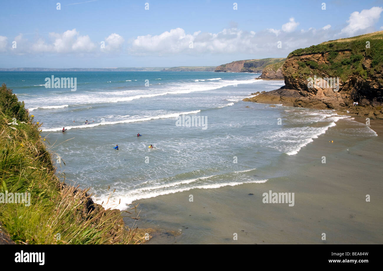 Little Haven Pembrokeshire coast national park Wales Stock Photo - Alamy