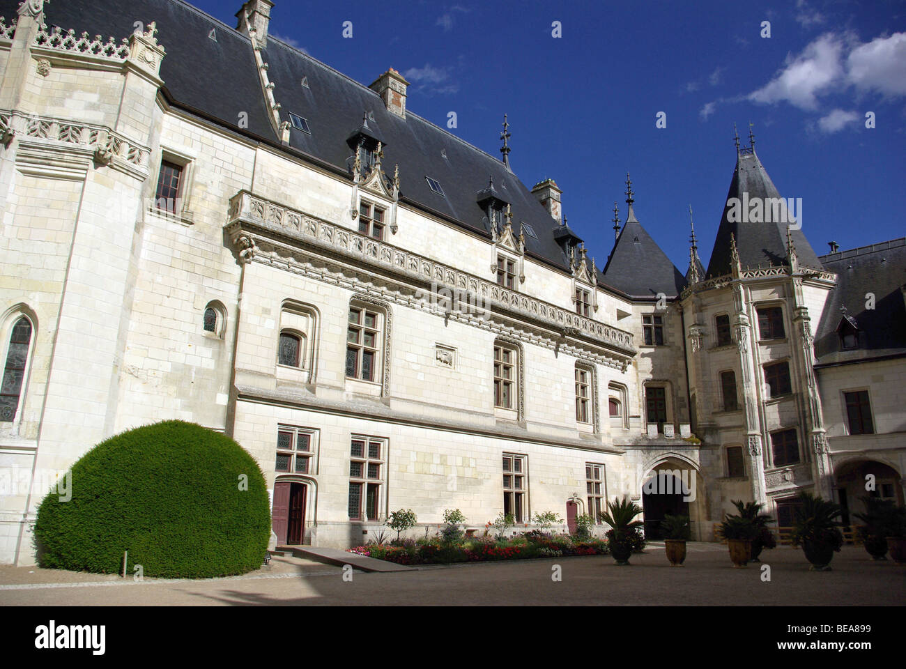 Château de Chaumont' (castle) at Chaumont-sur-Loire (41) Stock Photo