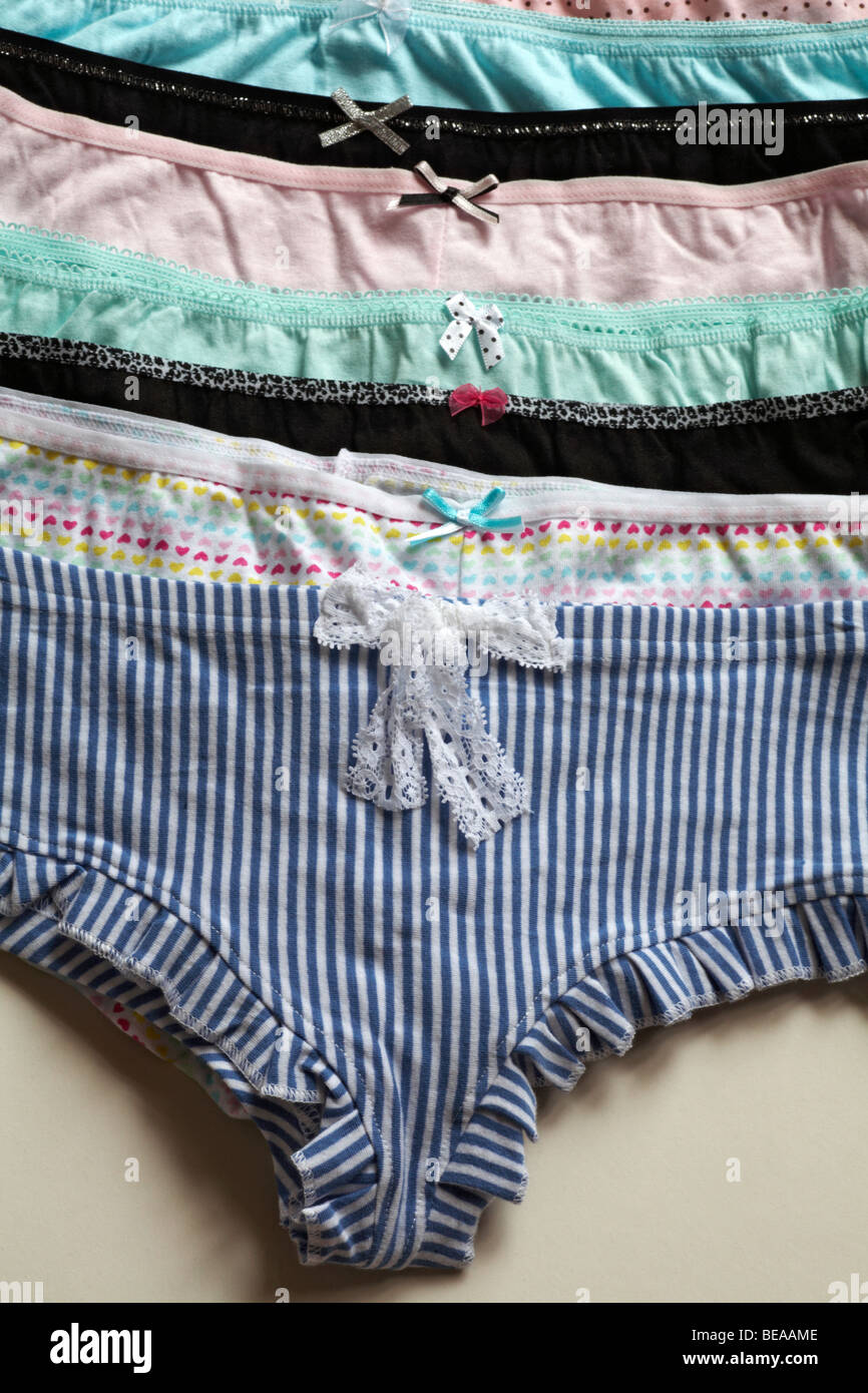 pile of knickers Stock Photo Alamy