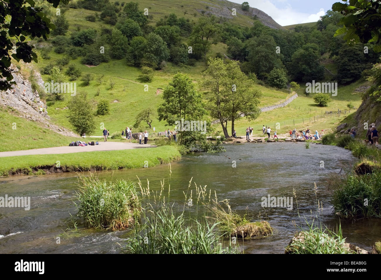 Dovedale, Derbyshire, England, United Kingdom Stock Photo