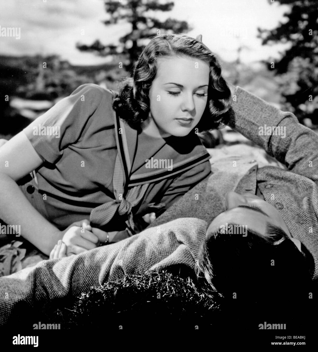 IT'S A DATE - 1940 Universal film with Deanne Durbin Stock Photo