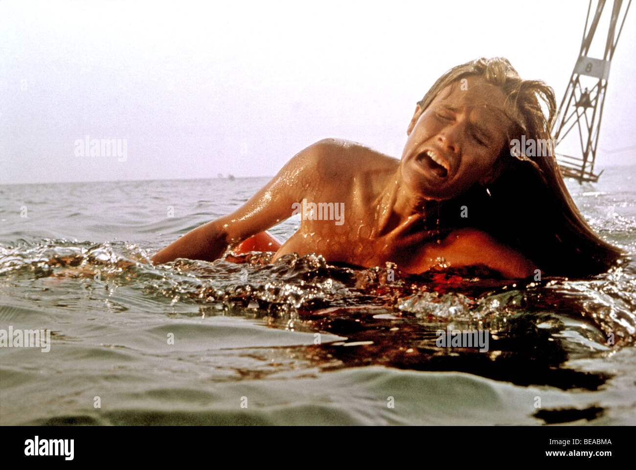 Jaws movie shark attack hi-res stock photography and images - Alamy
