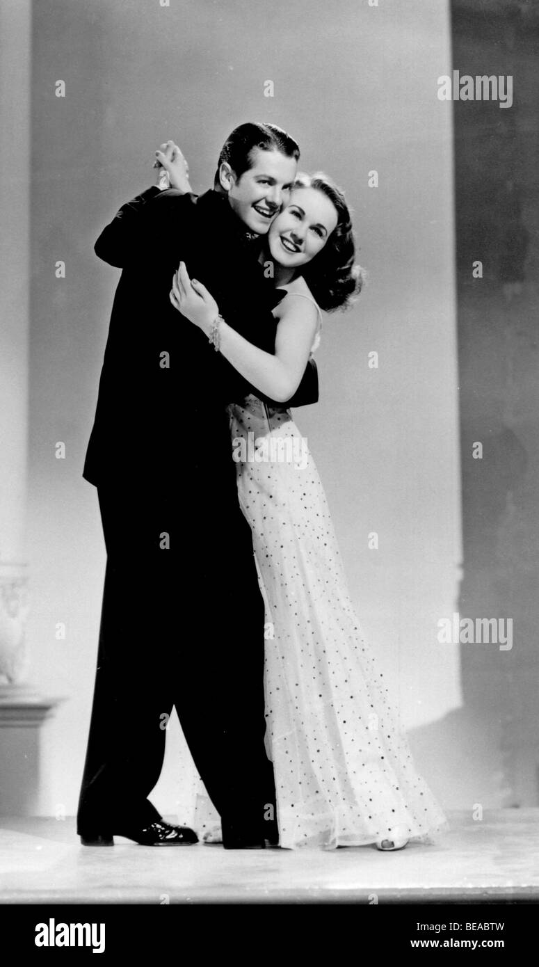 SPRING PARADE - 1940 Universal film with Deanna Durbin and Robert Cummings Stock Photo