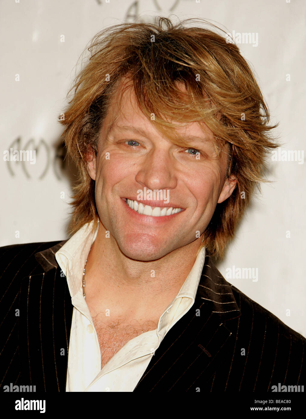 BON JOVI - Jon Bon Jovi US rock musician Stock Photo