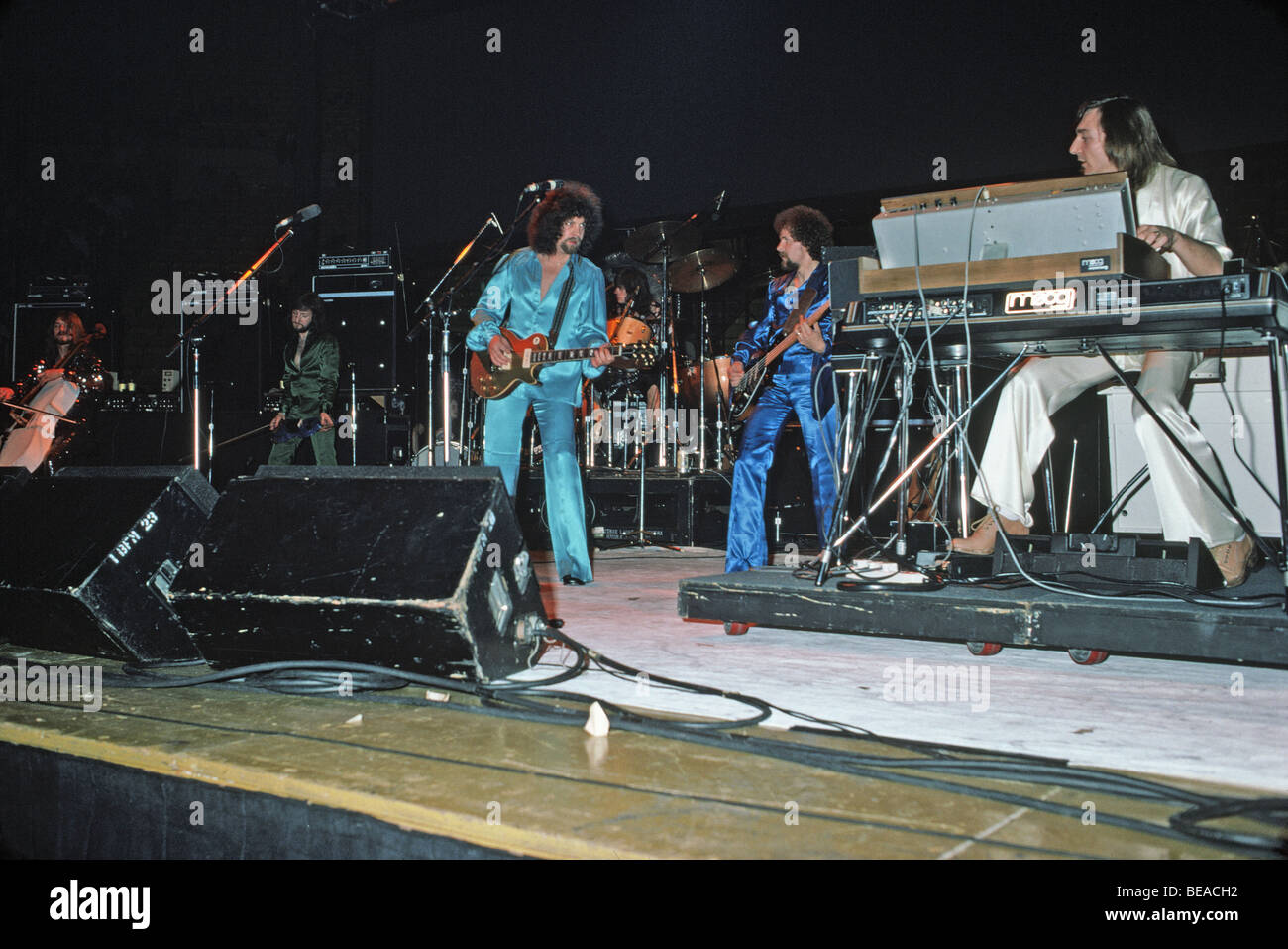 ELECTRIC LIGHT ORCHESTRA - UK rock group about 1978 Stock Photo
