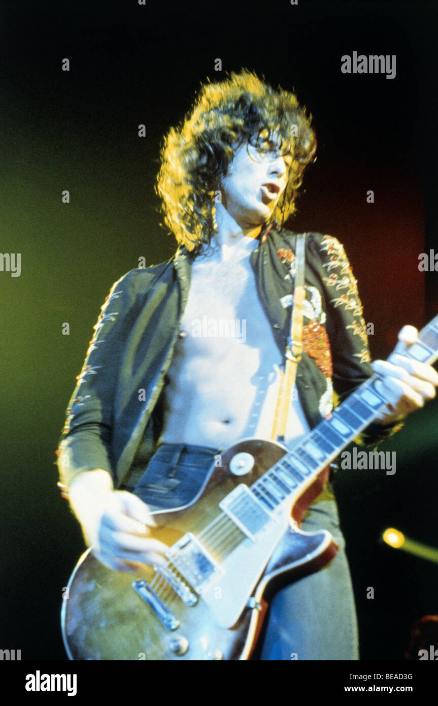 Jimmy page hi-res stock photography and images - Alamy