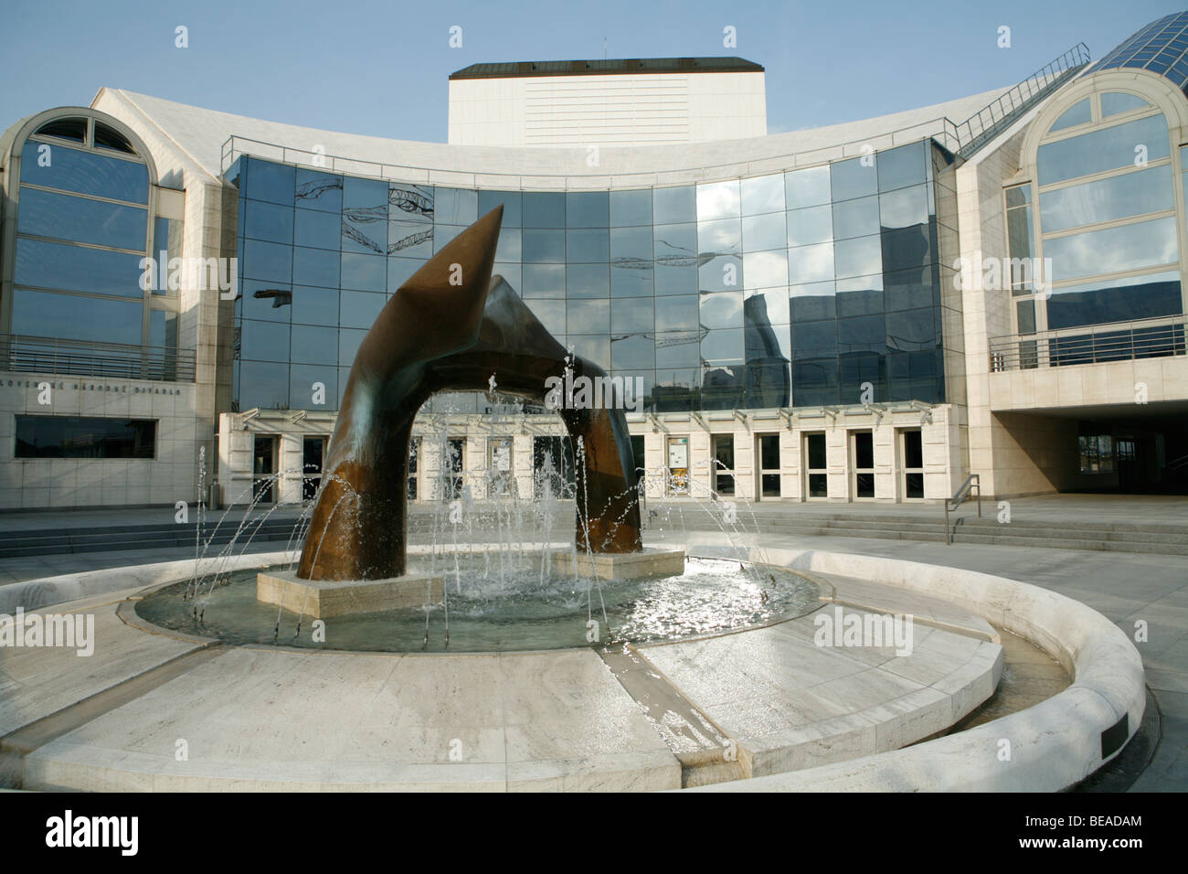 New Slovak National Theater. Stock Photo