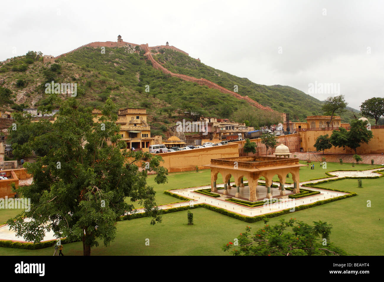 Amber fort castle jaipur india hi-res stock photography and images - Alamy