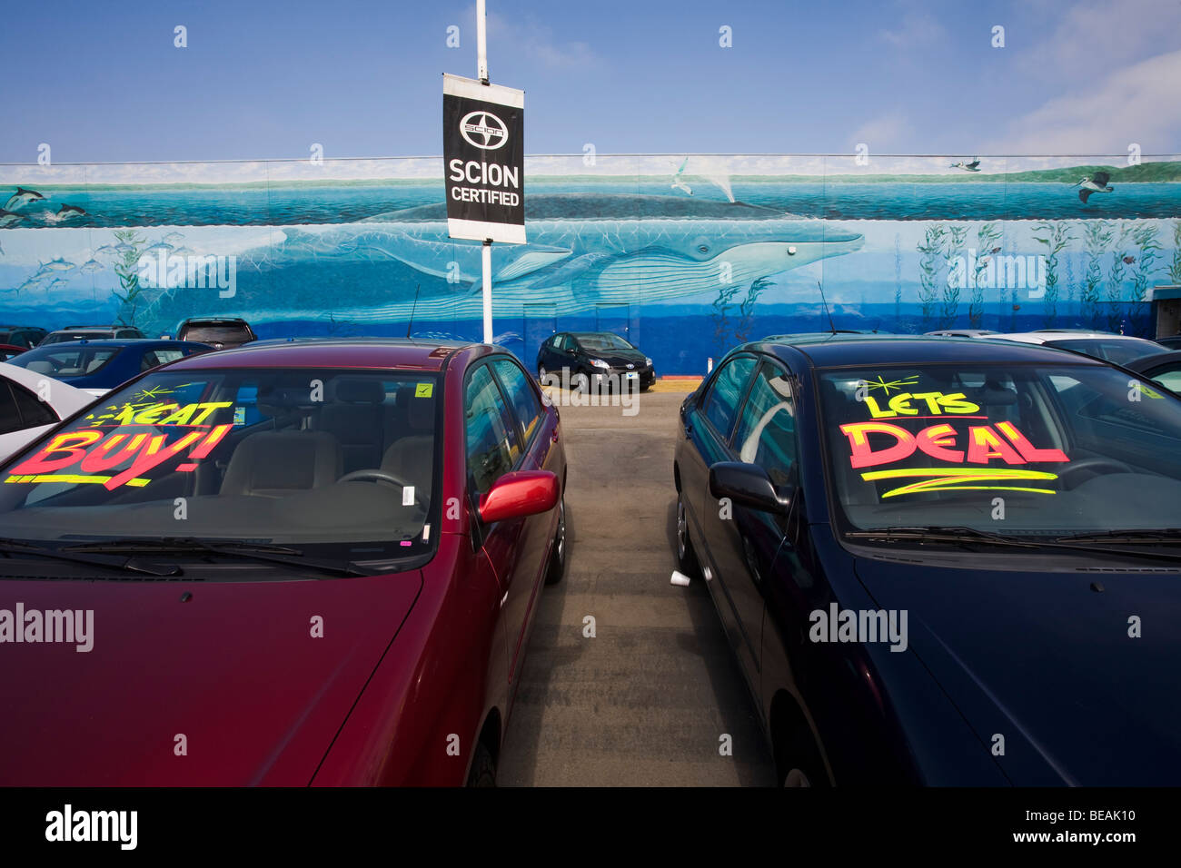 Toyota Dealership offering discounts, Marina Del Rey, Los Angeles