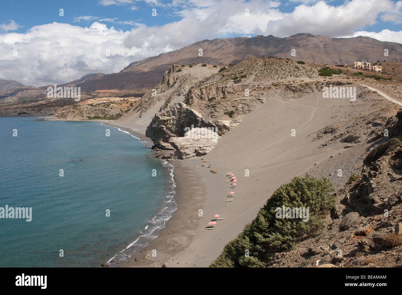 The Beach at Cape Melissa , Agios Pavlos , Southern Crete , Greece Stock  Photo - Alamy