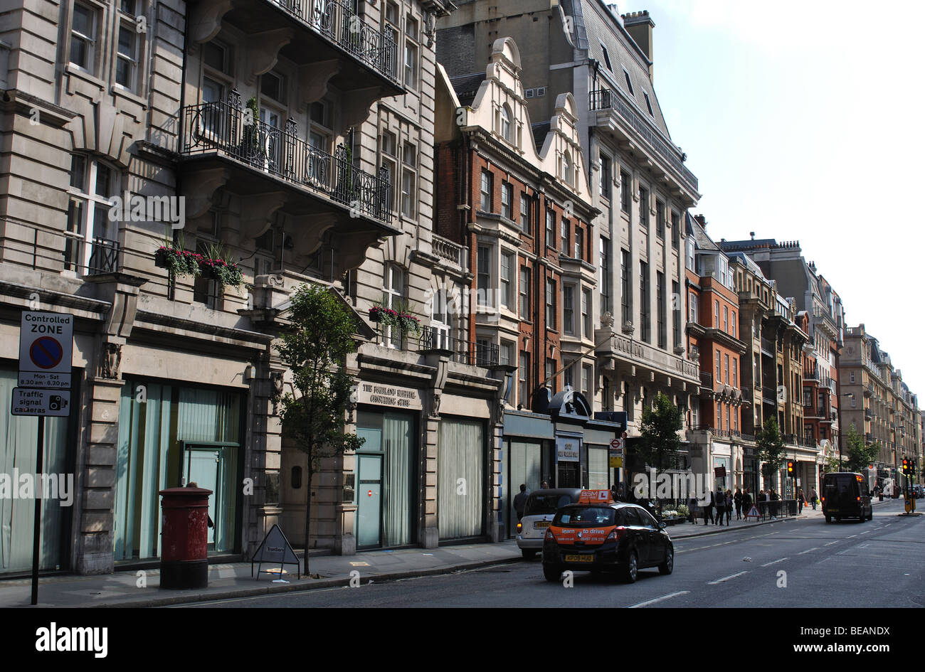 Great portland street hires stock photography