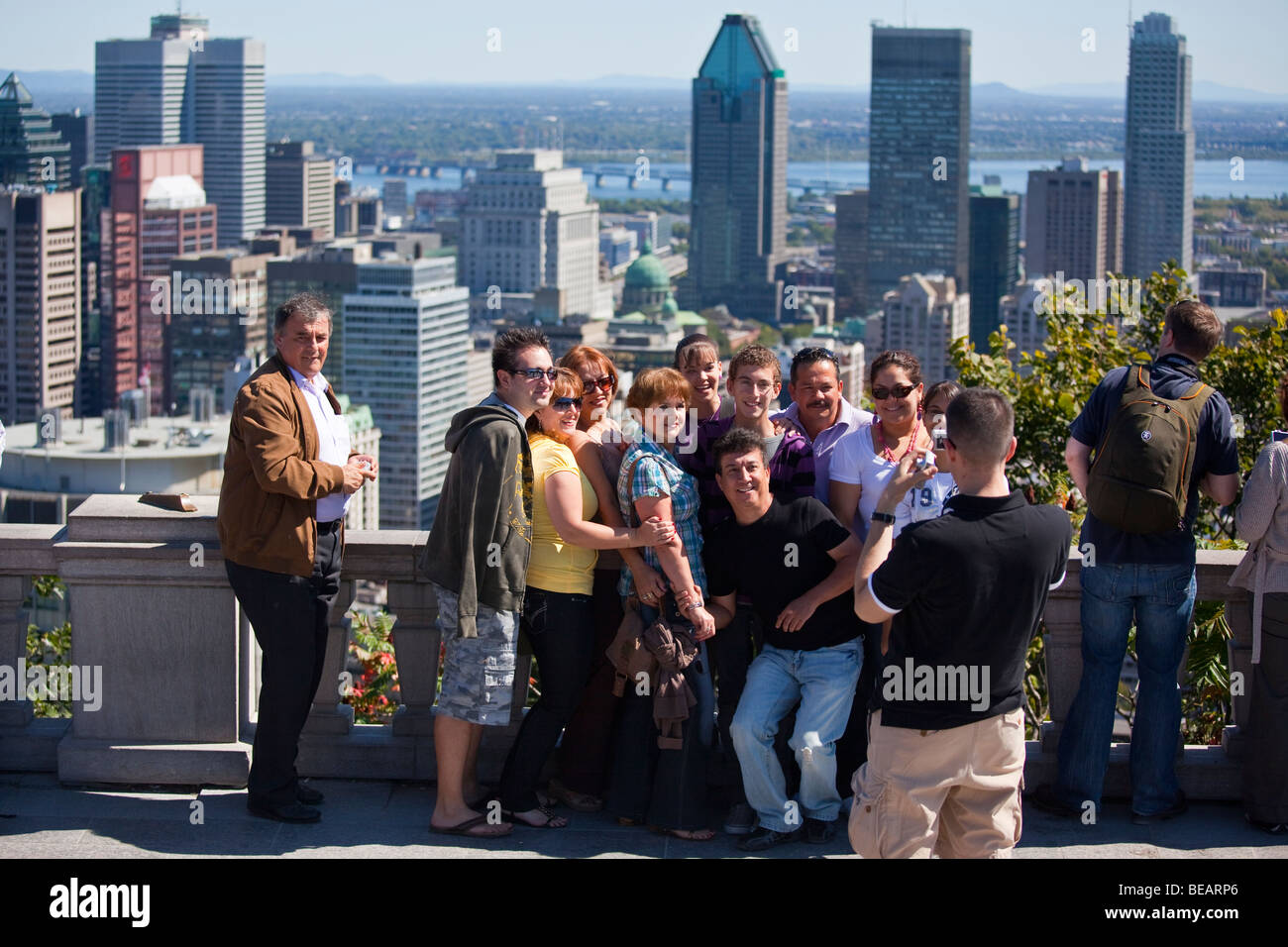 Group people posing in hi-res stock photography and images - Alamy