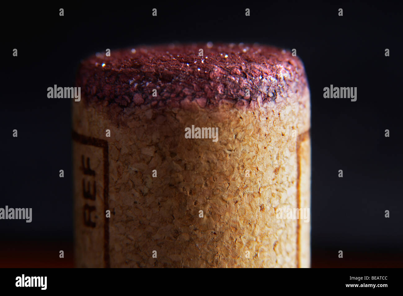 agglomerated cork Stock Photo