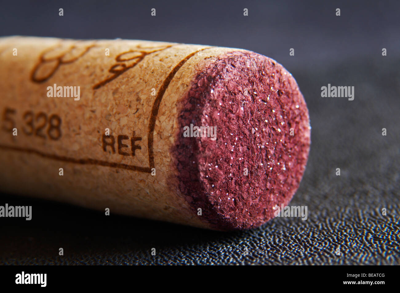 agglomerated cork Stock Photo