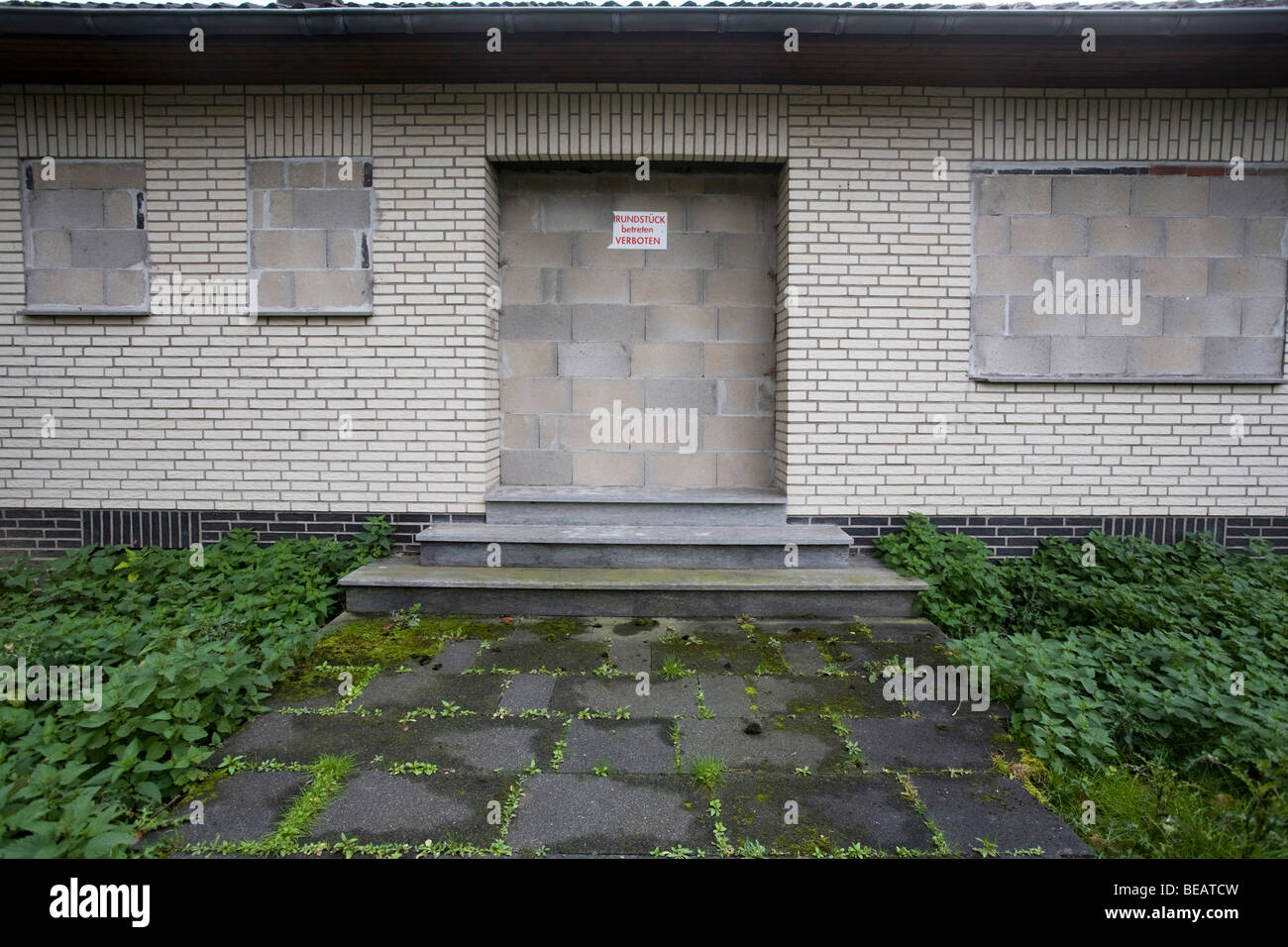 Abandoned house, Holz, Germany Stock Photo