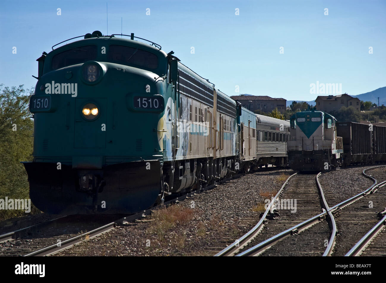 The of the Verde Canyon Railroad, Clarkdale, Arizona, USA