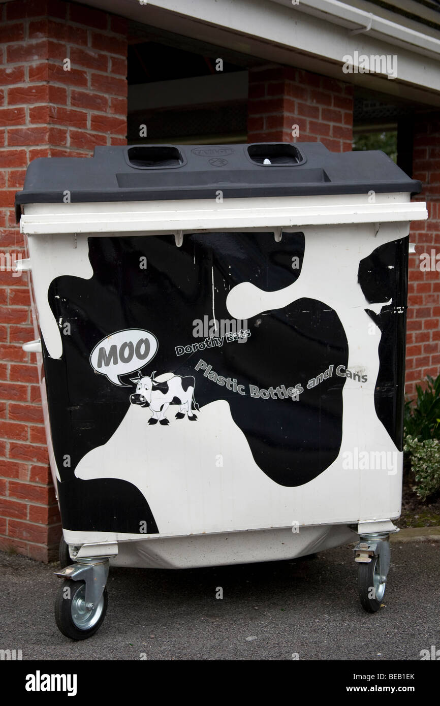 Chorley Council Refuse Collection Bins Stock Photo Alamy