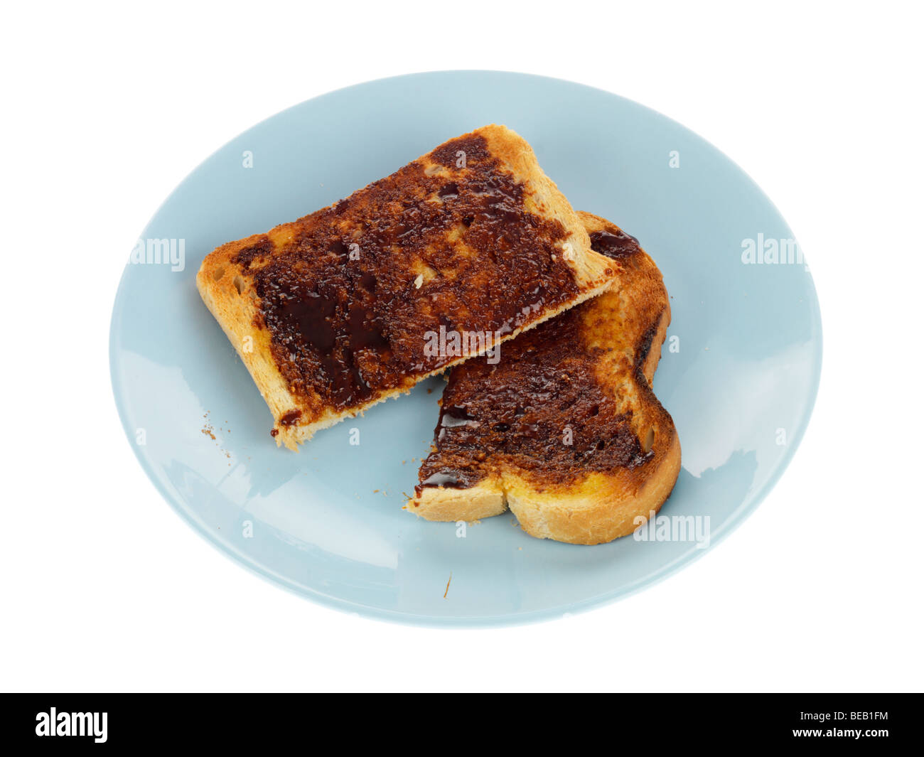 Marmite on Toast Stock Photo Alamy