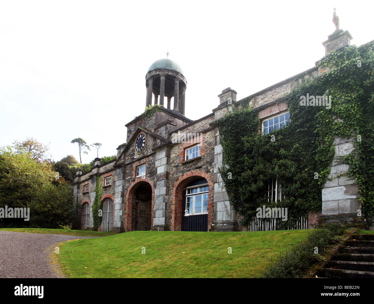 Bantry House stable block, Bantry Bay, West Cork, Ireland Stock Photo
