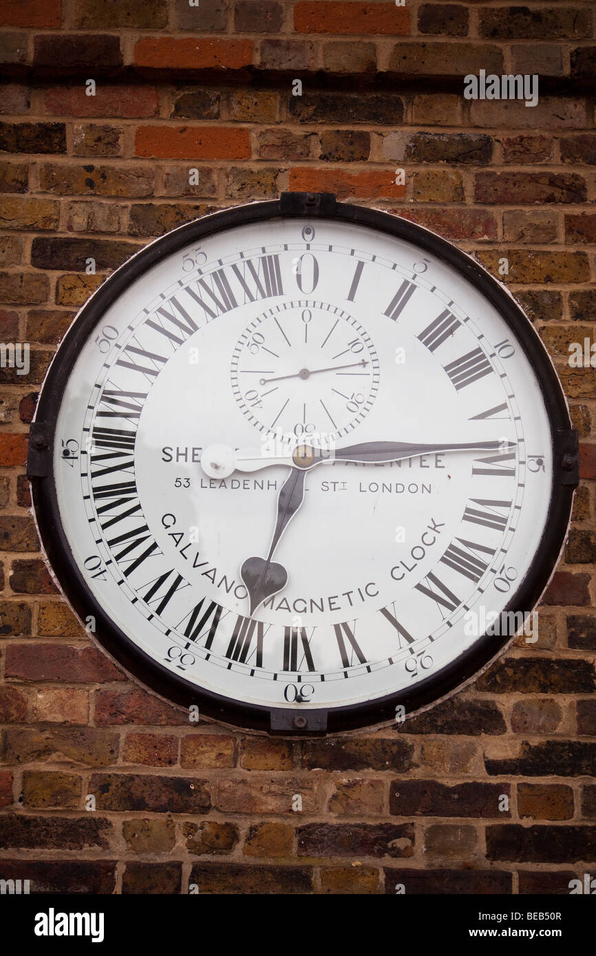 The Shepherd Gate Clock, Royal Greenwich Observatory, London, England, UK Stock Photo