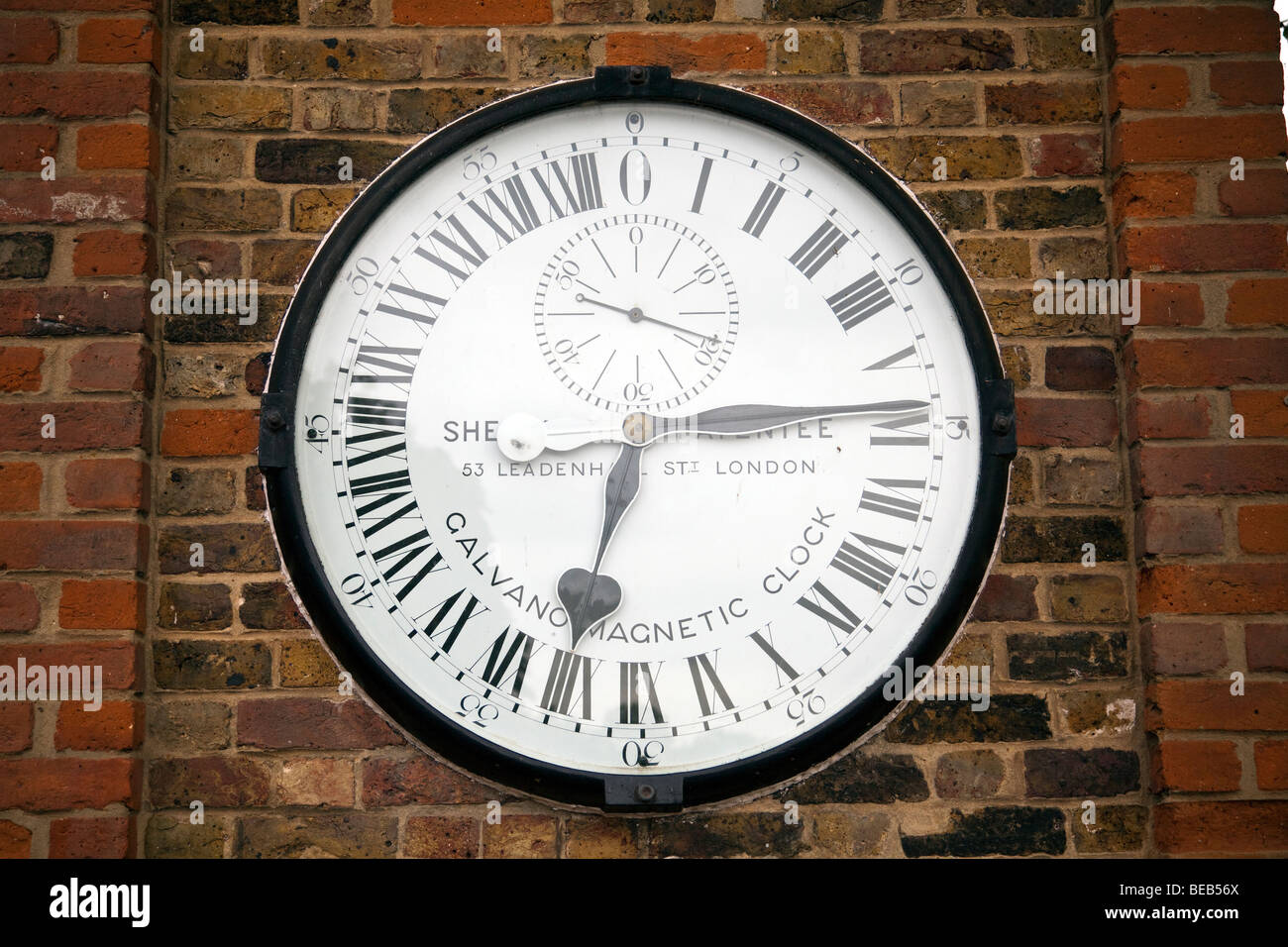 The Shepherd Gate Clock, Royal Greenwich Observatory, London, England, UK Stock Photo