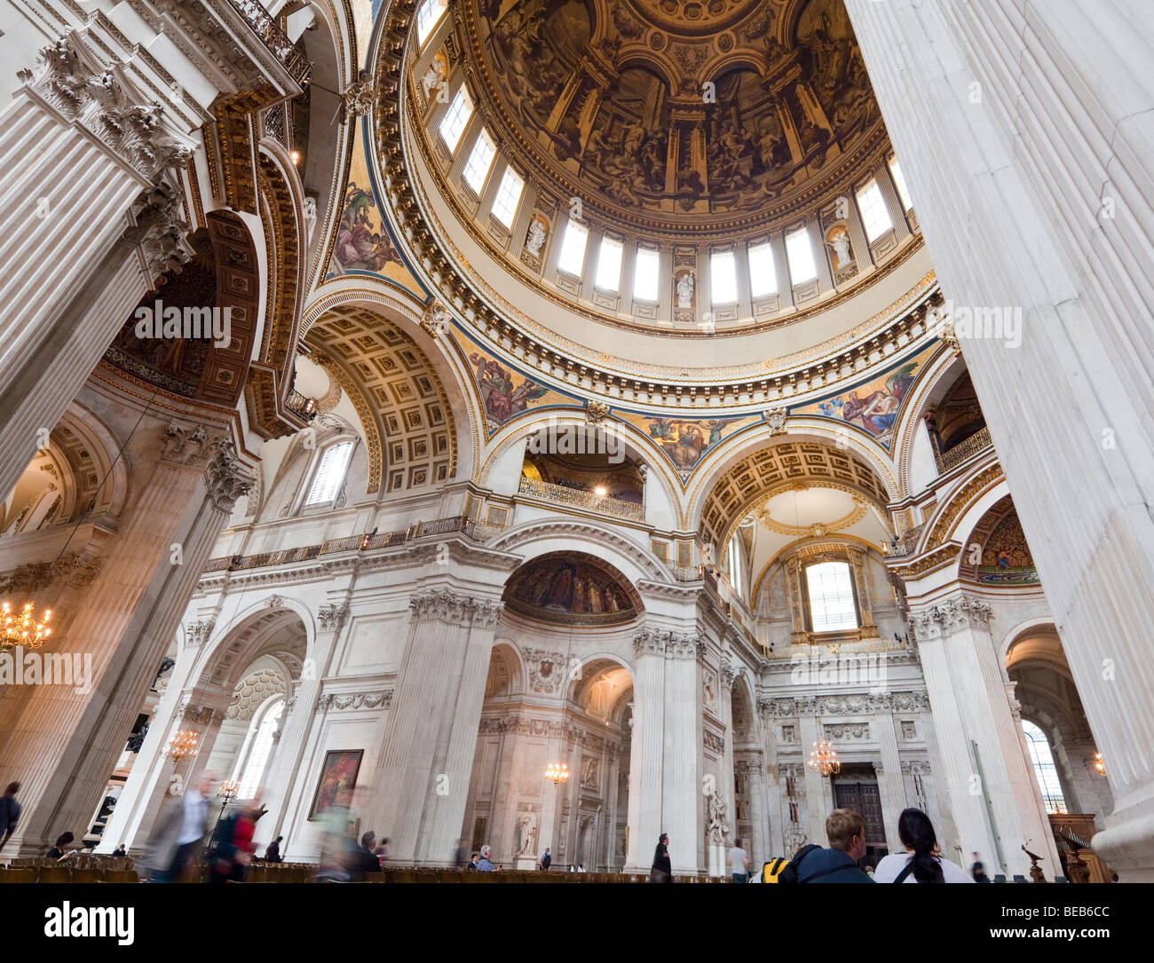 interior, St. Paul's cathedral, London, England, UK Stock Photo