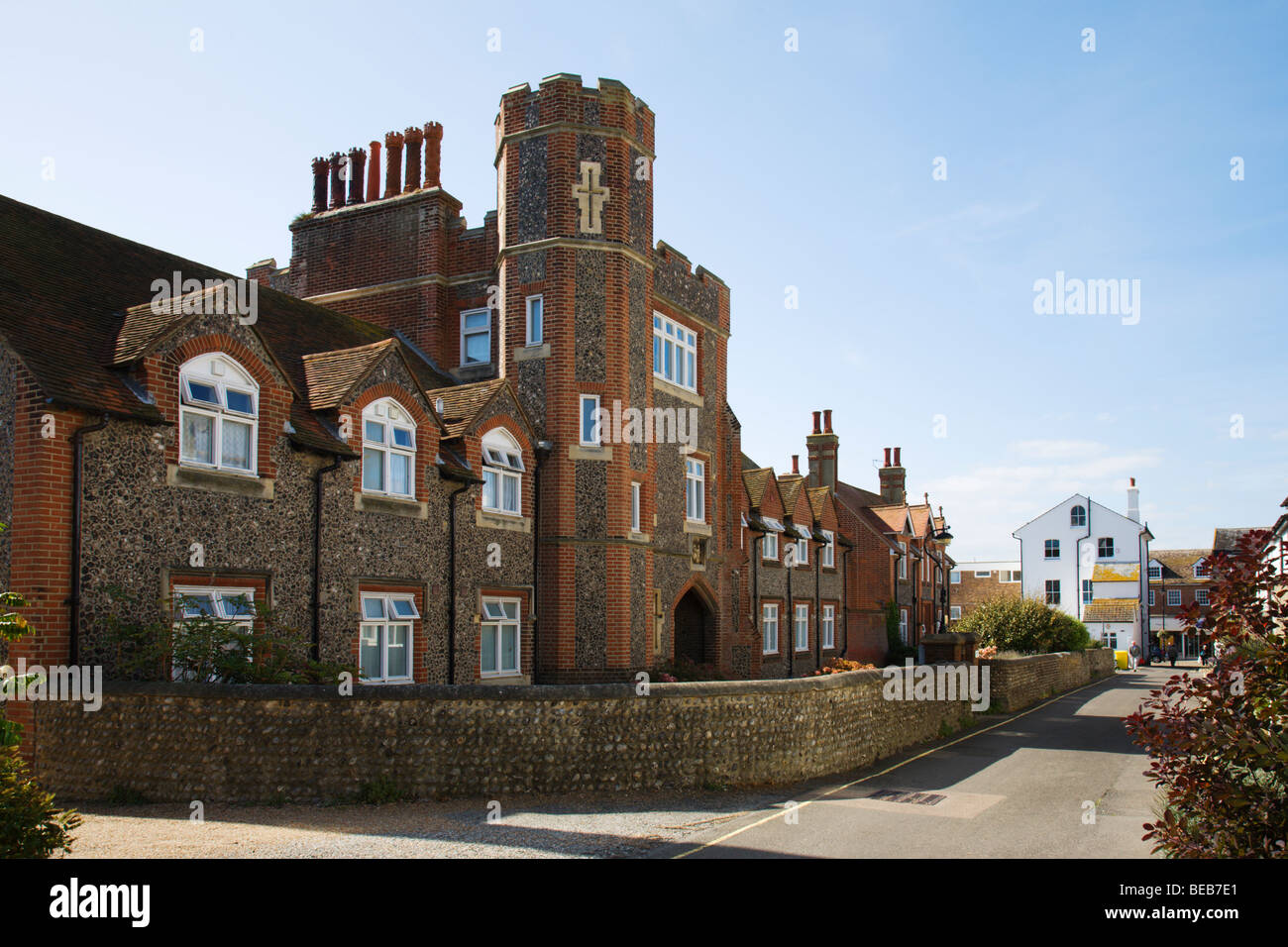 The Fitzgerald Almshouses, Seaford, Sussex, England, UK Stock Photo Alamy