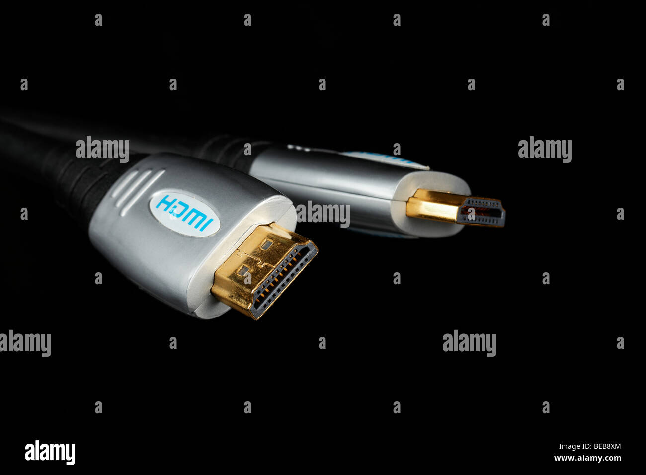 HDMI cable connectors Stock Photo Alamy