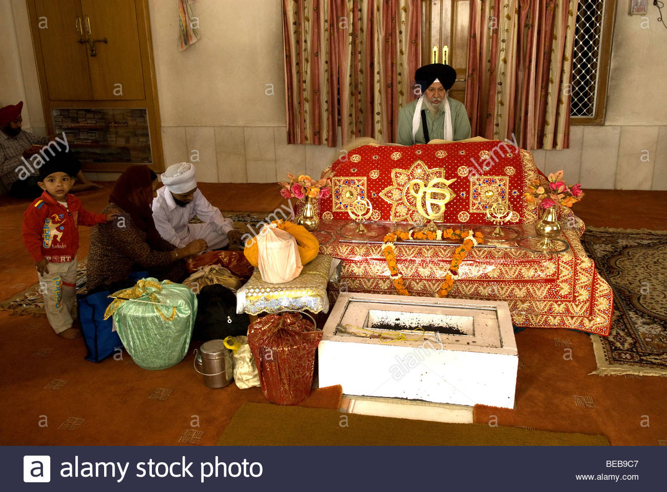 Golden Temple Interior Amritsar Stock Photos & Golden Temple Interior ...
