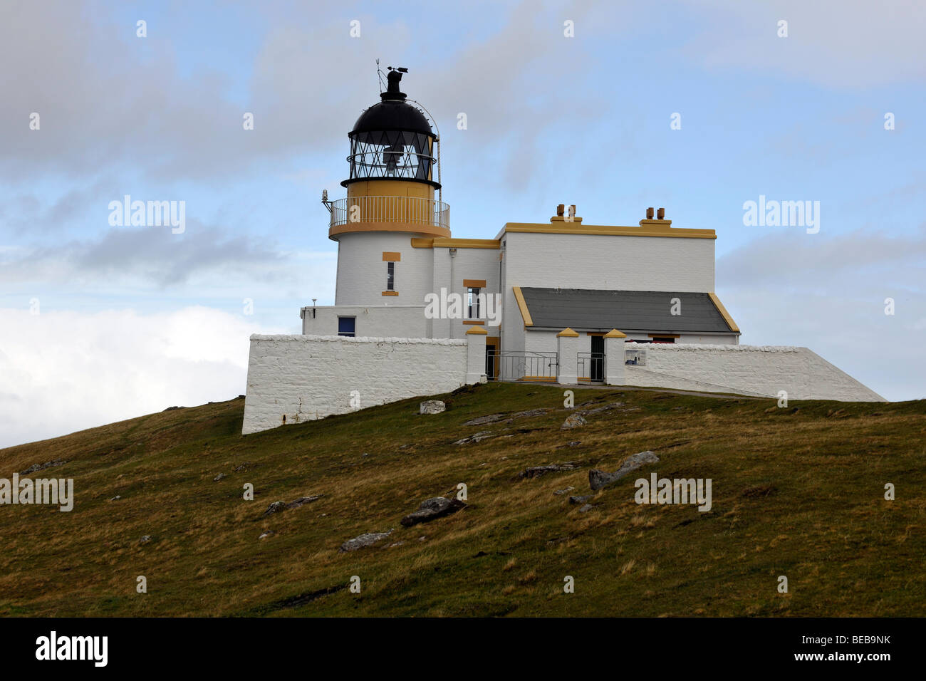 Stoer Head Lighthouse, Assynt, Sutherland, Northwest Scotland, Scotland, UK. Stock Photo