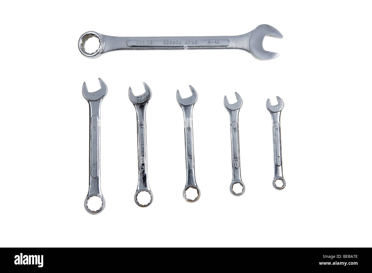 A selection of spanners Stock Photo Alamy
