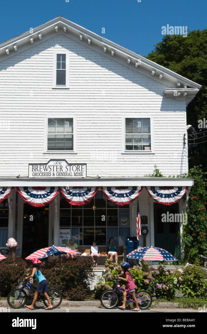 Brewster General Store, Brewster, Cape Cod, Massachusetts Stock Photo Alamy
