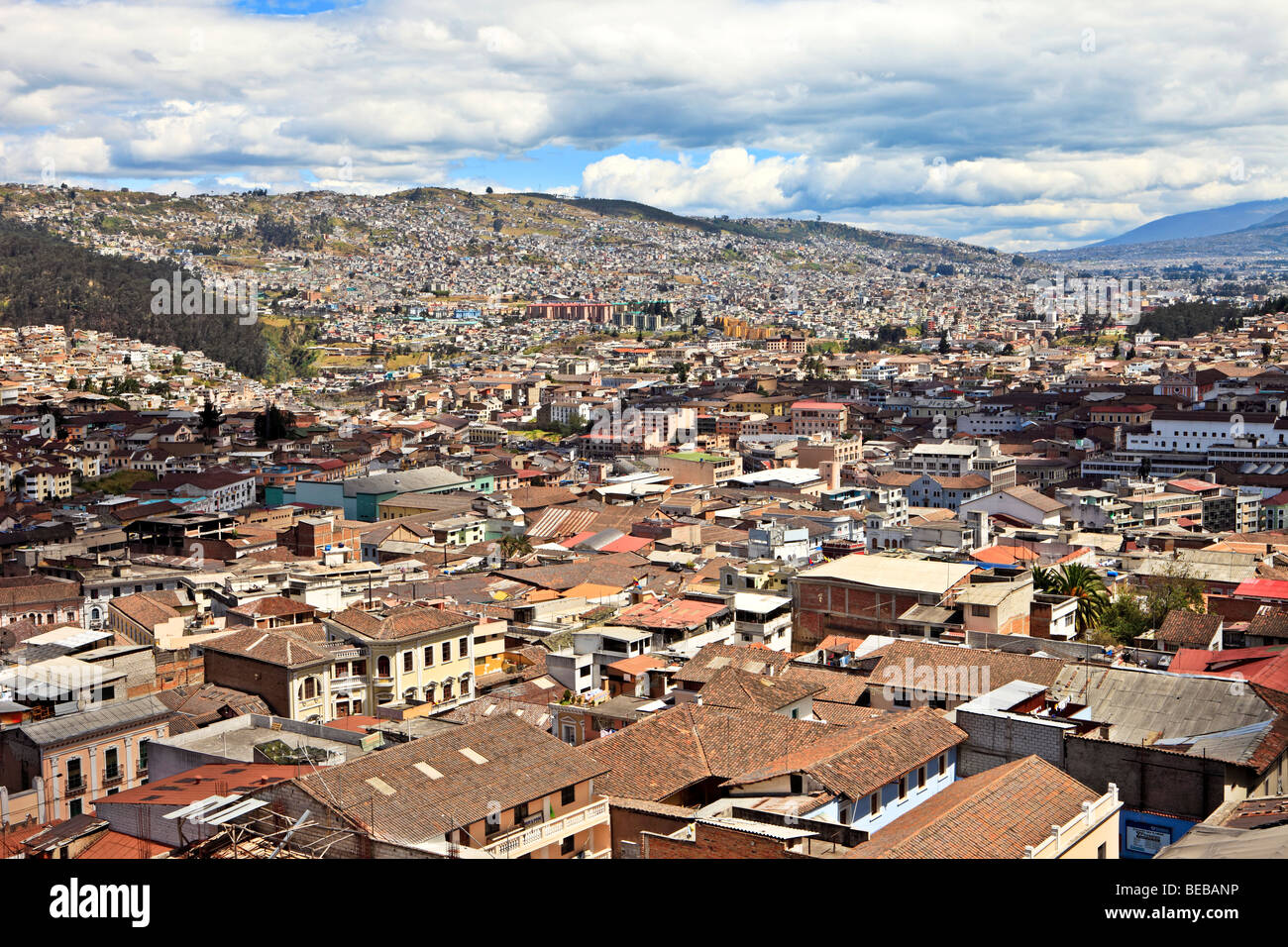 Downtown Quito, Quito, Ecuador Stock Photo Alamy