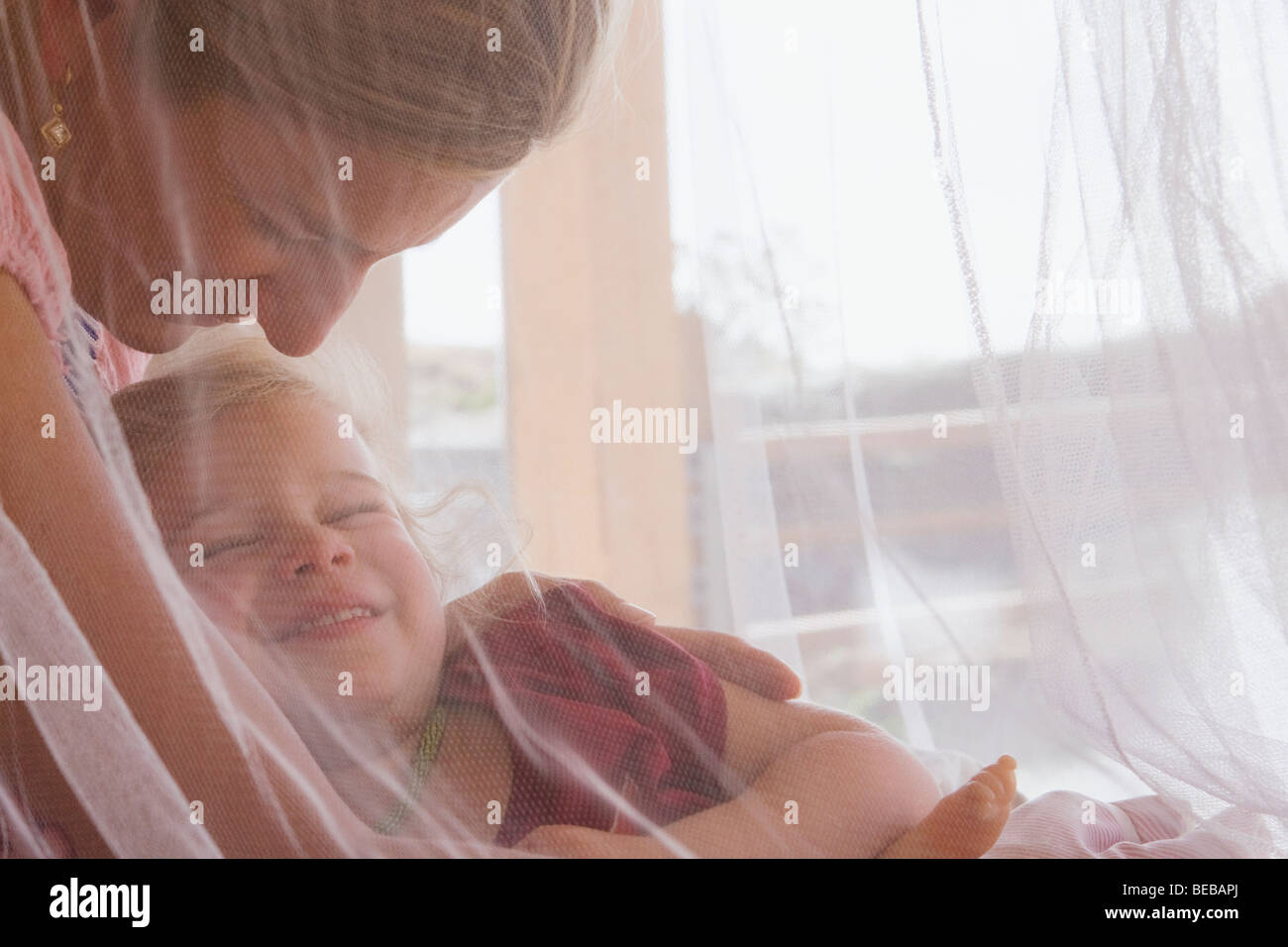 Baby girl sleeping hi-res stock photography and images - Alamy