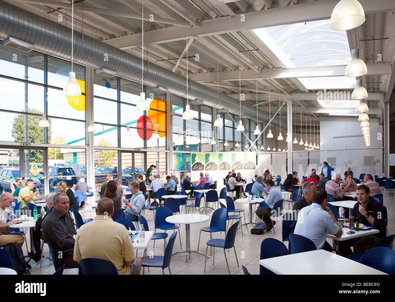 Cafeteria at conference centre Kenilworth England UK Stock Photo