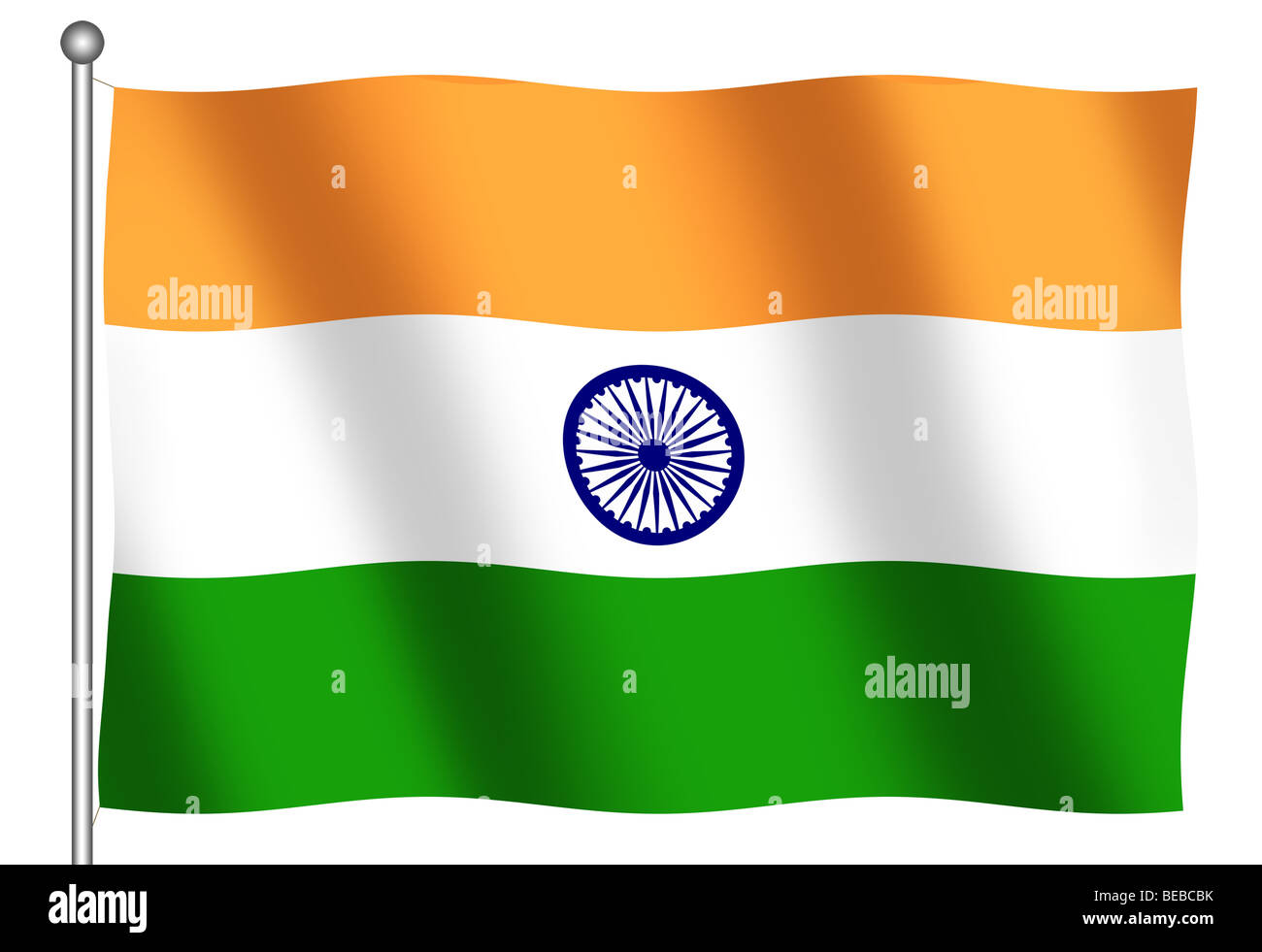 India flag Cut Out Stock Images & Pictures - Alamy
