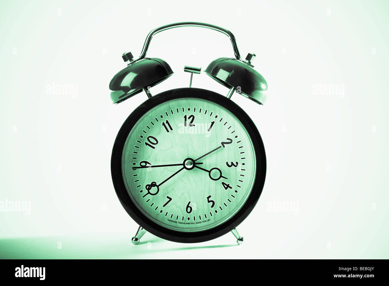 Closeup of an alarm clock Stock Photo Alamy