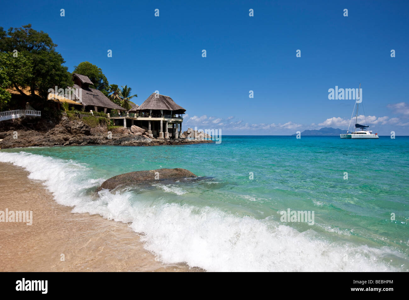 sunset beach hotel mahe island