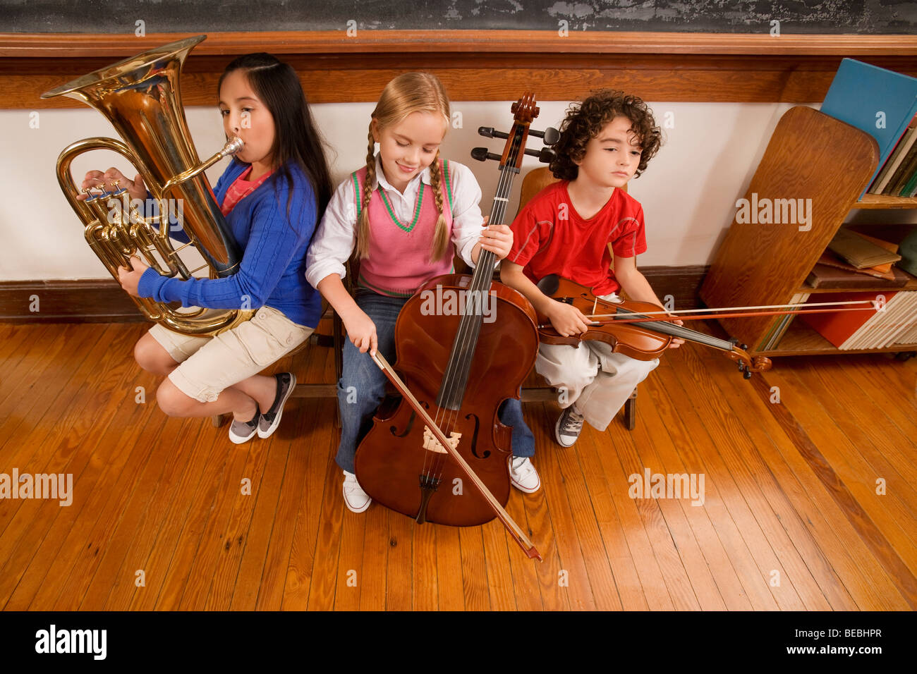 High School Band Class Stock Photos & High School Band Class Stock Images Alamy