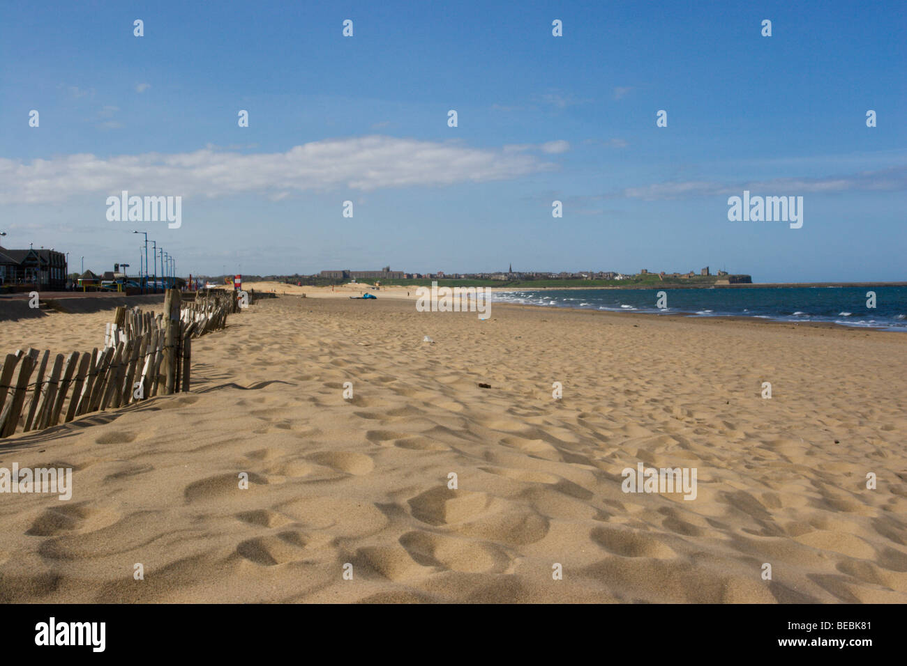 south shields beach Stock Photo Alamy