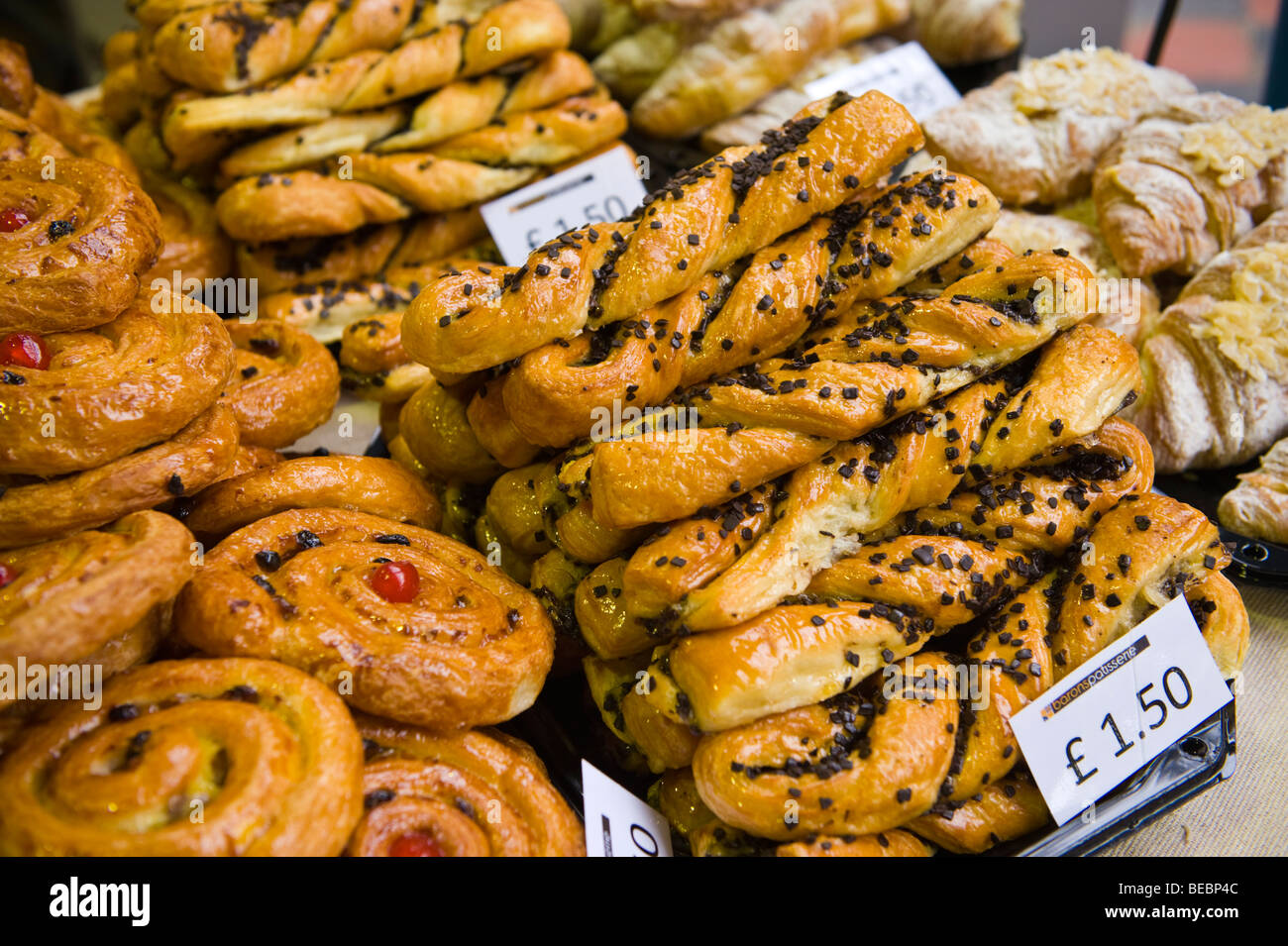 Pastries for sale at Abergavenny Food Festival Monmouthshire South