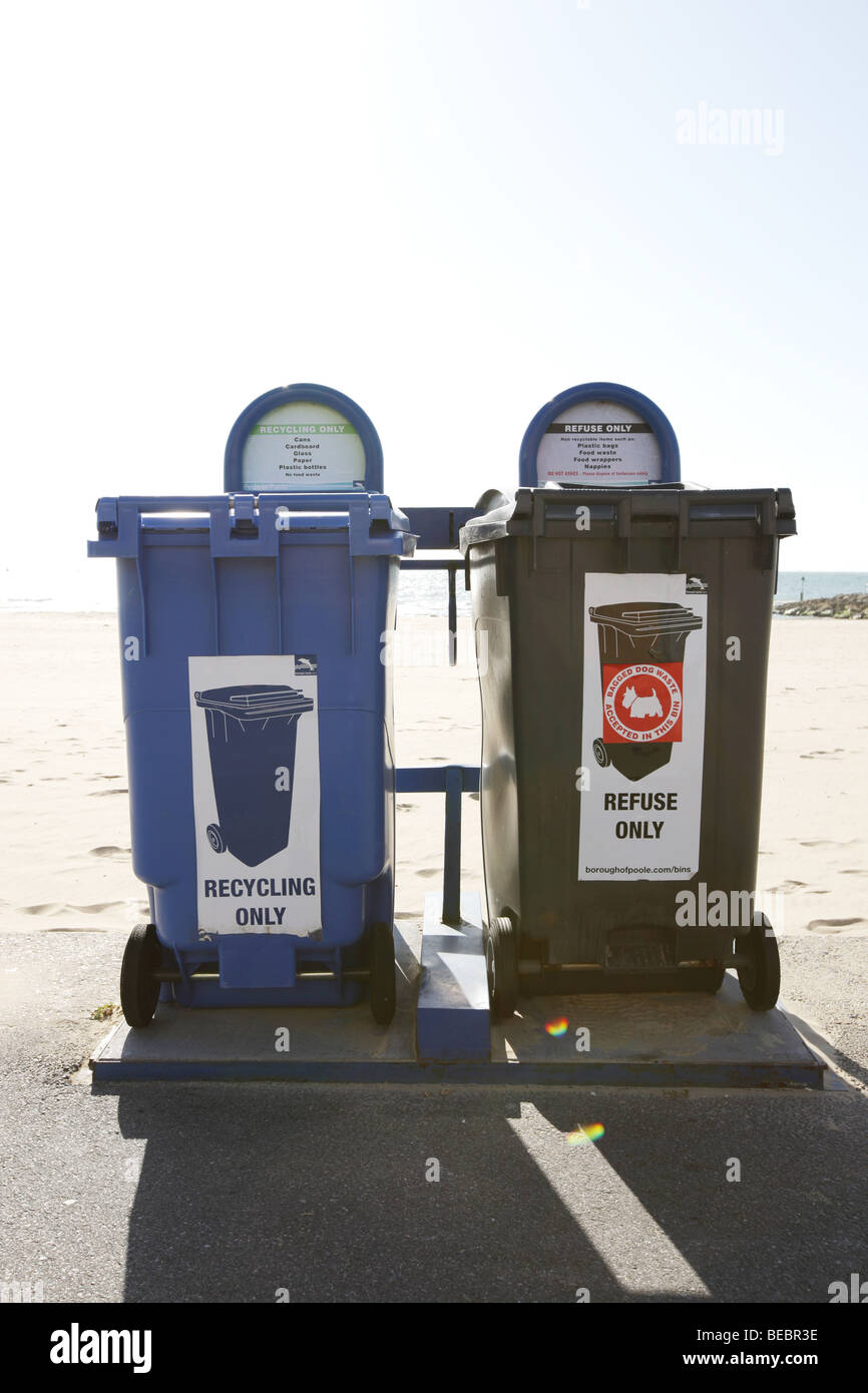 Council Wheely Bins Stock Photo Alamy