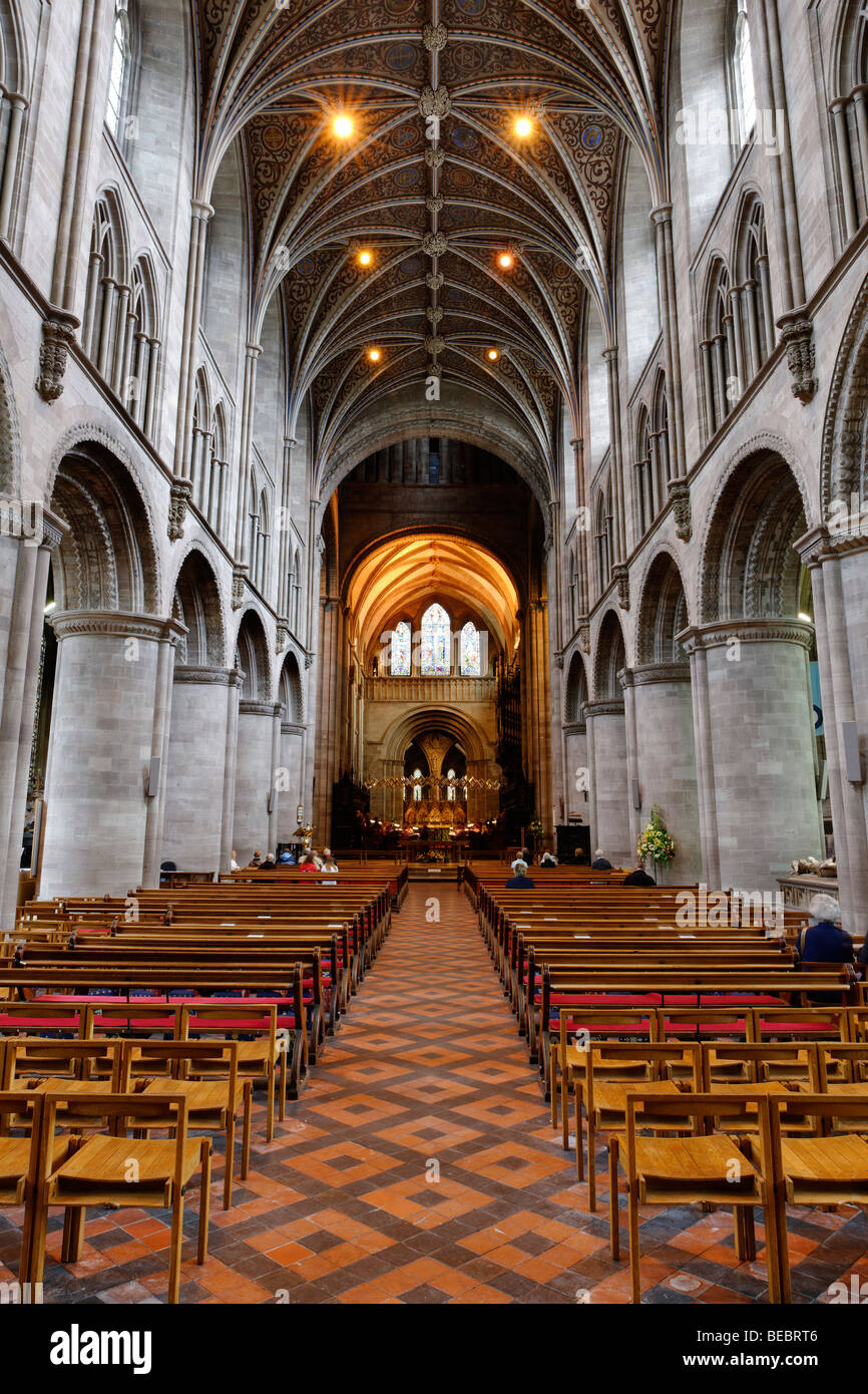 Hereford Cathedral Stock Photo