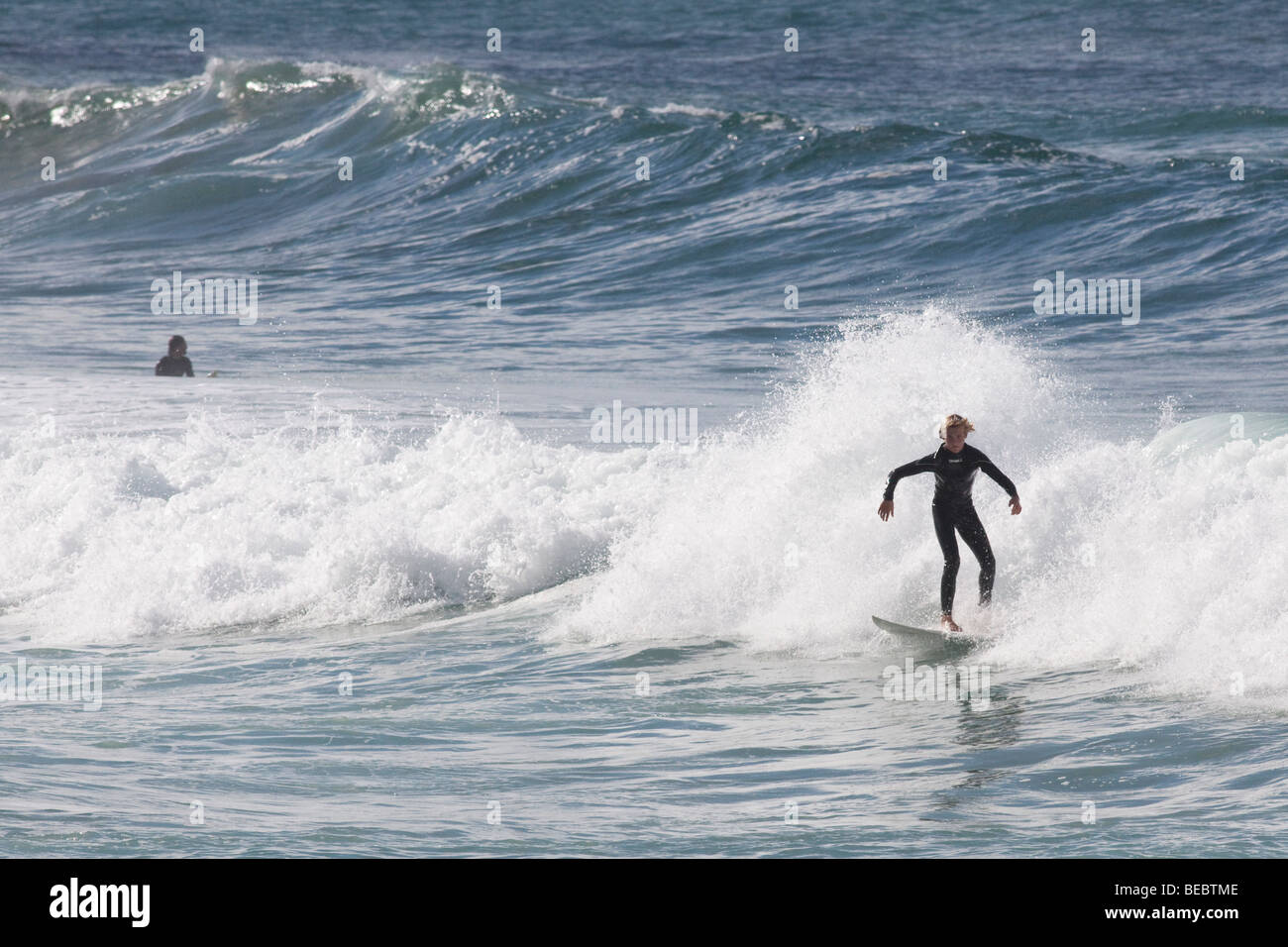 Surfer at Manly Beach in Sydney, Australia Stock Photo Alamy